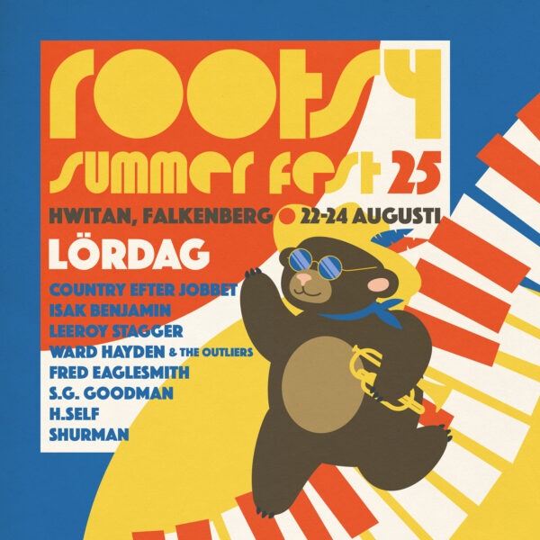 ROOTSY SUMMER FEST 25 (endagars) lördag 23 augusti