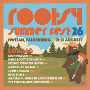 Rootsy Summer Fest 2026 (endagars) lördag 22 augusti