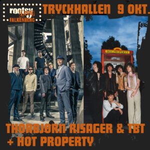 Thorbjørn Risager & The Black Tornado (DK) + Hot Property (UK)