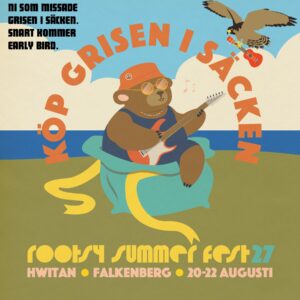 "Grisen i säcken" Rootsy Summer Fest 2027 (3-dagars) SLUTSÅLD