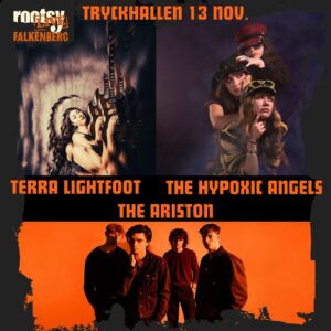 Terra Lightfoot (CA) + The Ariston (UK) + The Hypoxic Angels (UK)