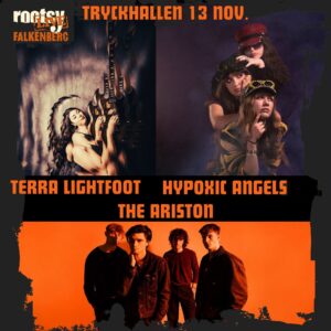 Terra Lightfoot (CA) + The Ariston (UK) + Hypoxic Angels (UK)